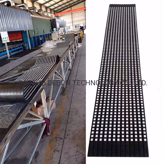 Cn Bonding Layer Pulley Lagging Rubber Ceramic Lagging 10m Roll