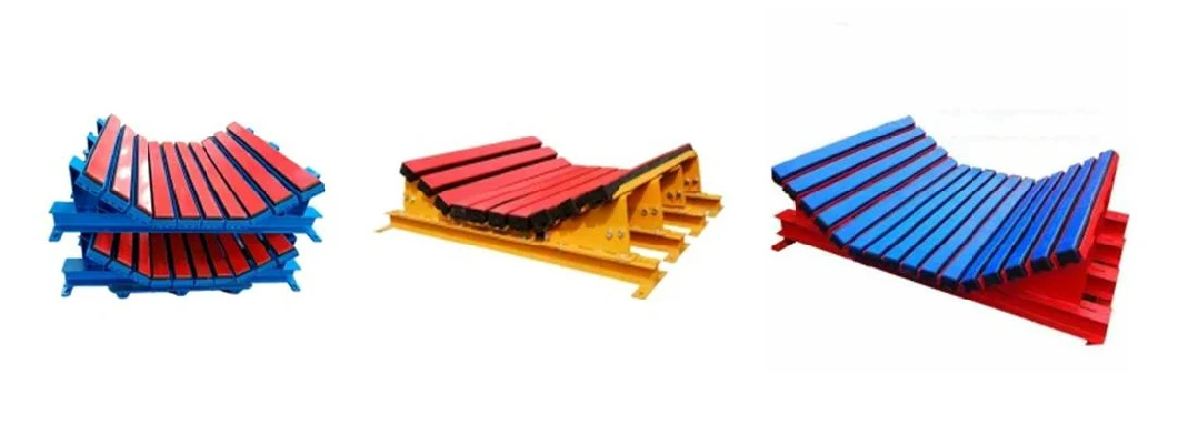 Impact Bar Buffer Bed Heavy Load Duty Conveyor Impact Bed